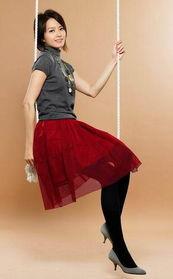 中国明星丝袜照片,中国明星们的时尚演绎